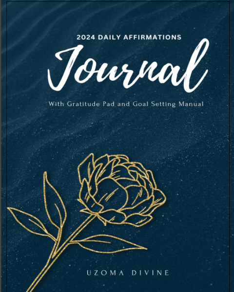 2024 Daily Affirmations Journal with Gratitude Pad and Goal Setting Manual