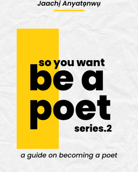 So You Want To Be A Poet